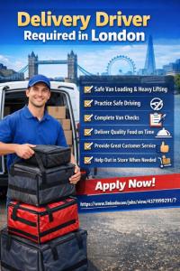 Delivery Driver Required in London