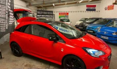 2015 Vauxhall Corsa 1.2 Limited Edition 3dr HATCHBACK Petrol Manual