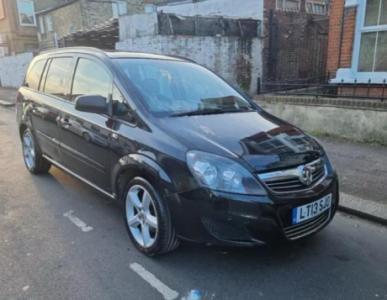 Vauxhall, ZAFIRA, MPV, 2013, Manual, 1598 (cc), 5 doors
