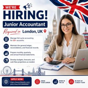 Junior Accountant Required in London