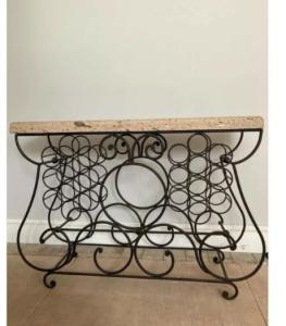 Marble Top Wine Rack