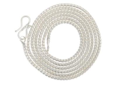 AanyaCentric Silver Plated 22inches Long Necklace Neck Chain ACIC0119S