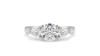 Buy Now - Round with Pear Trilogy Diamond Engagement Ring