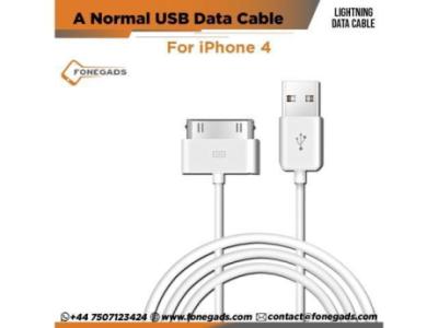 Buy Bulk IPhone 4 A Normal USB Data Cable in UK