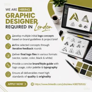 Graphic Designer Required in London