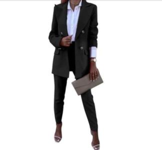 Jacken und Bleistifthosen, formeller Business-Anzug240522