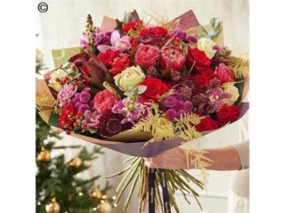 Christmas flowers delivery london