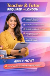 Teacher & Tutor Required in London