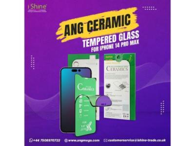 Buy Bulk ANG Ceramic Tempered Glass For iPhone 14 Pro Max in UK