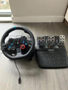 Logitech G29 Wheel and Pedals with box