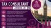 Tax Consultant Required in London