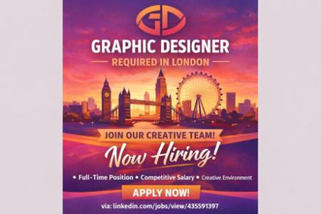 Graphic Designer Required in London