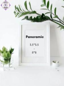 Panoramic Random Sizes 8*8 picture frame