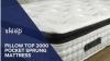 Experience the Luxury of Pillow Top 2000 Pocket Springs up to 30% off