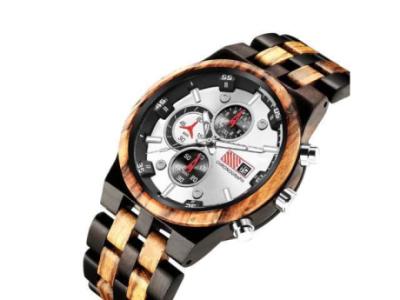 Lisbon - Chronograph Wood Watch