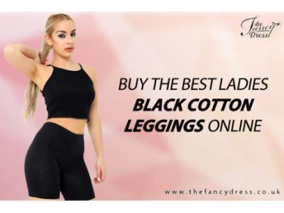BUY THE BEST LADIES BLACK COTTON LEGGINGS ONLINE