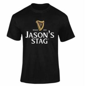 Personalised Guinness Stag T-Shirt
