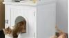 Huge deluxe hideaway cat litter box