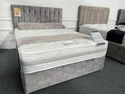 Double Bed With Mattress And Headboard Free Delivery