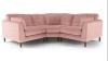 Splendour Cricket 2 Seater Sofa Blush Pink Velvet