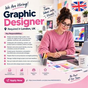 Graphic Designer Required in London
