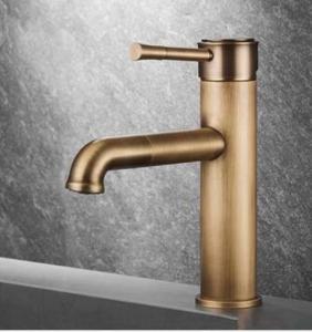 Antique Brass Retro Style Rotatable Washing Hands Mixer Bathroom Sink Taps T0138A