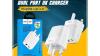 Buy Bulk HOCO C85B Bright Dual Port UK Charger PD20W+QC3.0 in Ireland