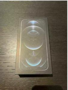Apple iPhone 12 pro 256GB Silver, mint, cover, receipt