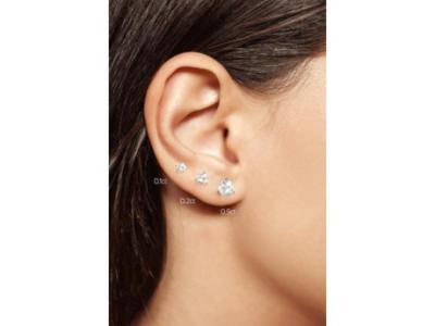 Spicing Up Your Style with Diamond Stud Earrings 0.2 CTW