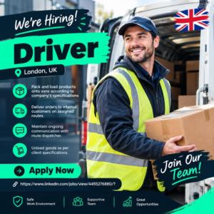 Driver Required in London