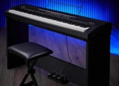 88 key hammer action piano.