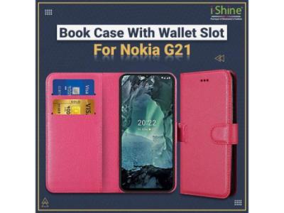 Buy Bulk Book Case With Wallet Slot For Nokia G21 in Ireland