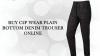 Buy C2P Wear Plain Bottom Denim Trouser Online