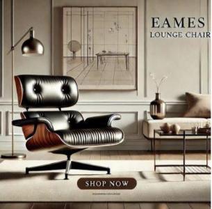 Buy Iconic Mid-Century Eames Lounge Chairs in UK