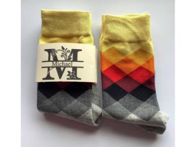 Personalised socks, sock gift, custom label sock