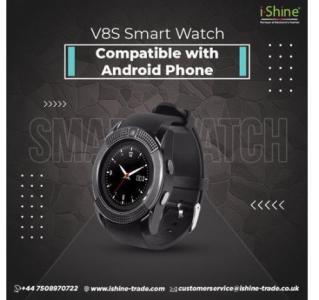 WHOLESALE V8S SMART WATCH COMPATIBLE FOR ANDROID PHONE