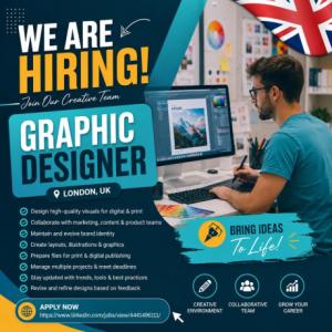Graphic Designer Required in London