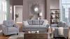 EMKK 3 Pieces Living Room Sectional Sofa Set, Modern Style Button