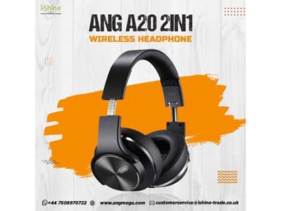 Buy Bulk ANG A20 2in1 Wireless Headphone in UK