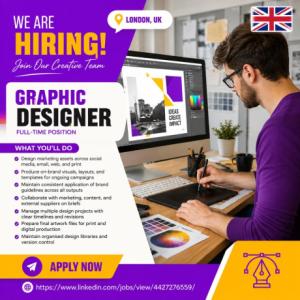 Graphic Designer Required in London