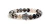 Natural Stone Paw Bracelet - 14 Options