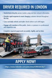 Driver Required in London