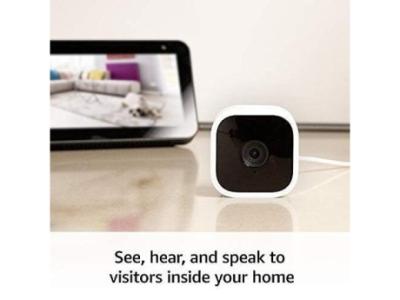 Blink Mini – Compact indoor plug-in smart security camera