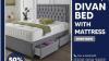 Divan Bed with mattress
