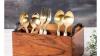 Buy a Wooden Cutlery Holder For the Dining Table | Chinkara Design