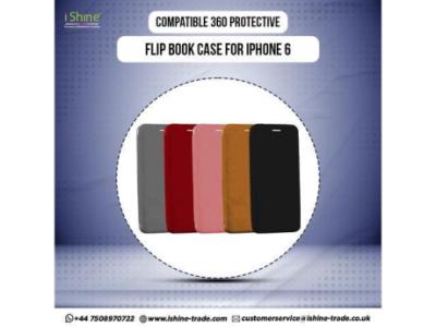 Buy Bulk Compatible 360 Protective Flip Book Case For iPhone 6 in UK