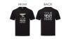 Customized T-Shirt With Front Photo and Back Writing Printed