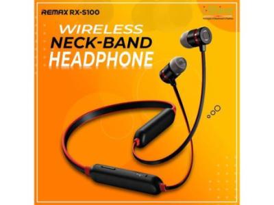 Buy Bulk Remax RX-S100 Wireless Neck-Band Headphone in Ireland