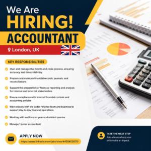 Accountant Required in London