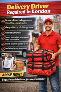 Delivery Driver Required in Dubai